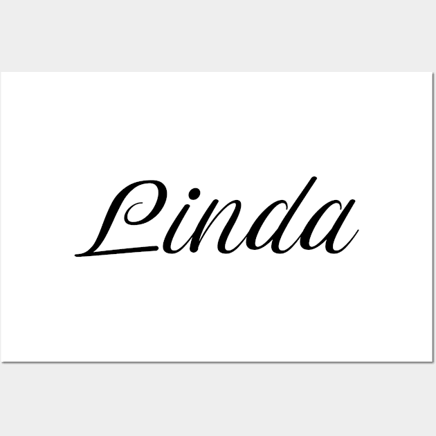 Name Linda Wall Art by gulden